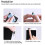 Webcam Cover Slide Ultra Thin Privacy Protector for Laptop Mobile Tablet Universal Black 3 Pack 4