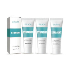 3pcs Protein Hair Straightening Cream, Silk & Gloss Hair Straightening Cream
