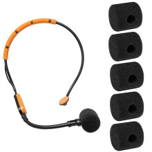 5 Pcs Microphone Windscreens for Shure SM31 P31 PGA31 Headset Mic, Noise Reduction Foam Covers