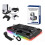 (Black) Saker Charging Base Cooling Bracket for Dual PS5 / PS5 Slim Controller 1