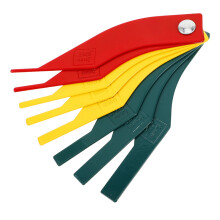 Brake Pad Thickness Gauge with Precise Wear Measurement, Automotive Brake Inspection Tool Set