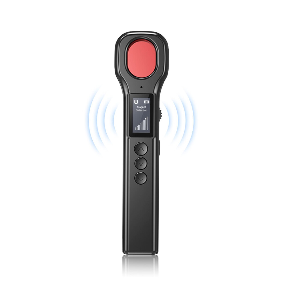 Hidden Camera And Bug Detector With Ai Signal Detection, Gps Tracker Finder, 5 Sensitivity Modes, Black 9455672820752
