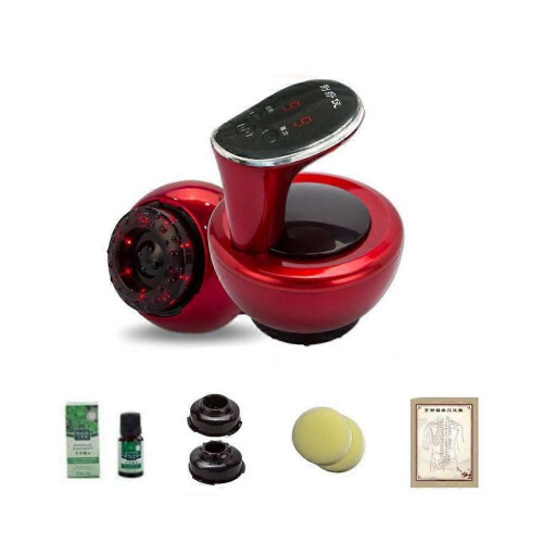 (red)Solielab Cellulite Machine, Cellubye - Electric Cellulite Suction