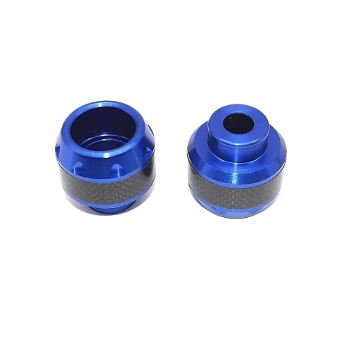 Motorcycle Crash Protector Front Fork Frame Slider Pads AntiFall Aluminum Alloy Guard