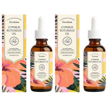 (2pcs) Cyperus Rotundus Oil for Hair Growth Reduction - Natural Body Hair Slowing Oil, Fast-Acting Formula for Legs, Arms, Bikini Area