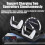 (Translucent Black) Saker Charging Base Cooling Bracket for Dual PS5 / PS5 Slim Controller 4