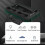 (Black) Saker Charging Base Cooling Bracket for Dual PS5 / PS5 Slim Controller 5