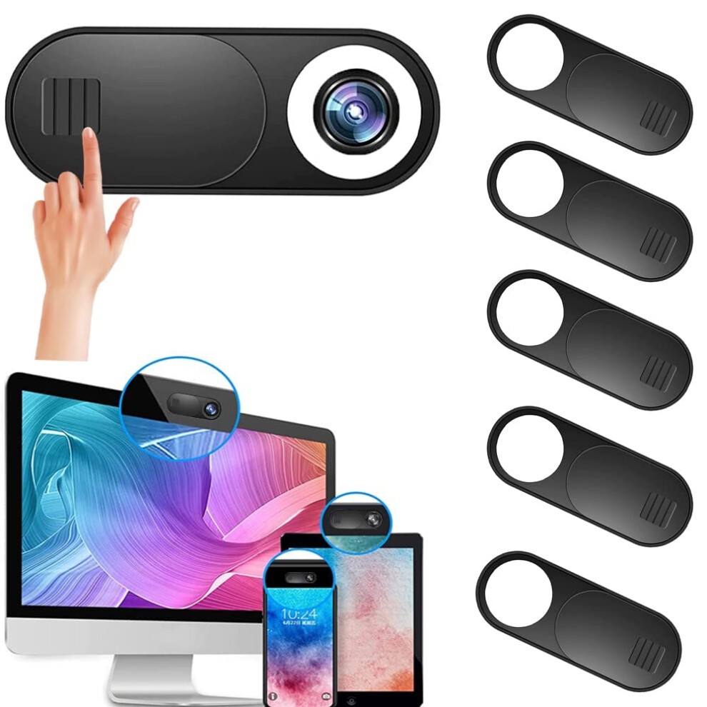 Webcam Cover Slide 6 Pack Ultrathin Privacy Protector For Laptop Camera, Macbook Pro, Imac, And Tablet 9455672822169