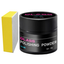 Glass Polishing Powder with Cerium Oxide for Windshield Scratch and Oil Film Removal 30g