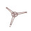 4 Pcs Y-Type Microwave Glass Plate Turntable Support For Home Use 1