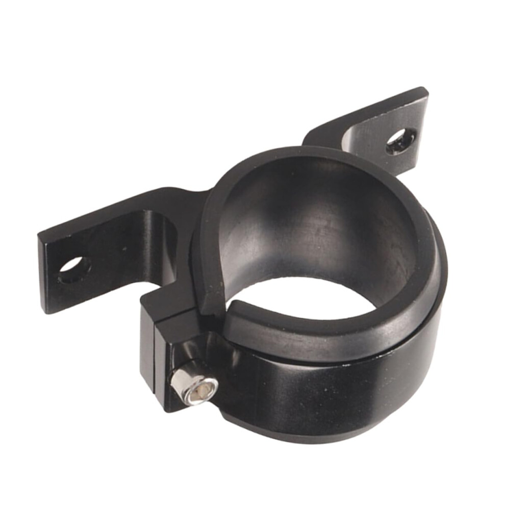Universal Car Fuel Pump Bracket Aluminum Oil Pump Holder With Shockabsorbing Rubber Pad Black 9455672822466