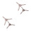 4 Pcs Y-Type Microwave Glass Plate Turntable Support For Home Use 9