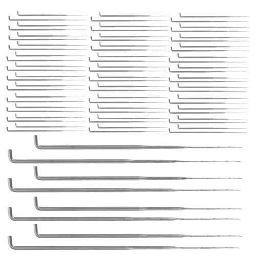 1000Pcs Durable Needle Felting Needles Set Silver for DIY Wool Crafts 2