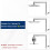 Adjustable Shower Arm Chrome 16 Inch, Solid Brass Extension with Adjustable Height and Angle 4