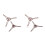 4 Pcs Y-Type Microwave Glass Plate Turntable Support For Home Use 7