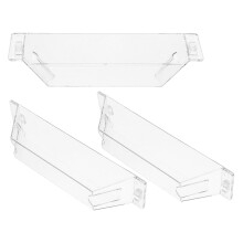 6Pcs Transparent Plastic Range Hood Oil Collecting Bowls Easy Install