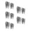 1000Pcs Durable Needle Felting Needles Set Silver for DIY Wool Crafts 9