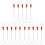 15Pcs Lightweight Fish Tape Fastener Tool Silver for Electrical Wiring 4