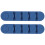 4Pcs Self Adhesive Cord Clips Blue Wire Organizer for Cable Management 1