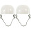 2Pcs ABS Universal Caps Liners Lightweight Protective Insert for Work 4