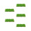 5Pcs Green Nylon Artificial Grass Clusters for Model Railway Dioramas 7
