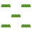 5Pcs Green Nylon Artificial Grass Clusters for Model Railway Dioramas 10