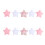 2Pcs Cotton Hanging Star String Baby Room Decor Assorted Colors Light 5