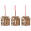 3Pcs Portable Mini Wooden Grasshopper Cage Functional Cricket Box 5