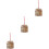 3Pcs Portable Mini Wooden Grasshopper Cage Functional Cricket Box 6