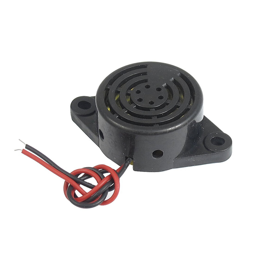 Electronic Buzzer Dc 324V Industrial Alarm Buzzer 85Db Loud Alert Wide Voltage Range Black 9174973486909