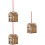 3Pcs Portable Mini Wooden Grasshopper Cage Functional Cricket Box 8