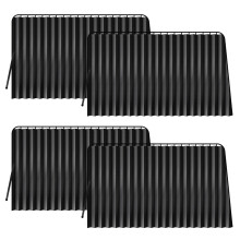 ZATOOTO Car Side Window Sunshade, Magnetic Blackout Car Window Shade for Baby, Privacy Car Curtains with UV Protection, 4PCS Black