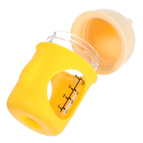 2Pcs Lightweight Silicone Kitten Feeding Bottles for Small Pets 2