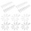 3000Pcs Clear Press on Nail Tips Transparent Plastic Claw Extensions 1