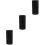 3Pcs Black Cutter Storage Rack Kitchen Utensil Holder for Home 5