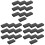30Pcs Paper Watch Organizer Box Black with Sponge Durable Gift Case 4