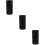 3Pcs Black Cutter Storage Rack Kitchen Utensil Holder for Home 9