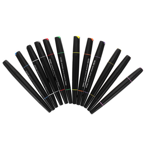 60Pcs Convenient Drawing Pens Black Multi-Function Paint Accessories
