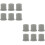 12 Pcs Wireless Microphone Boot Bottom Cover Non-Slip 6