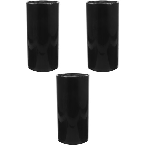 3Pcs Black Cutter Storage Rack Kitchen Utensil Holder for Home 2