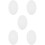 5Pcs Oval Oil Painting Canvas Frame For Art Student Beginner Tool 8