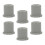 12 Pcs Wireless Microphone Boot Bottom Cover Non-Slip 9