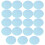 45Pcs Pet Gel Sheets for Lights Self-Adhesive Lamp Filters 2