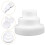 6Pcs White Foam Round Cake Dummies for Baking and Photography 6