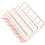 2Pcs Golden Metal File Organizer Rack Desktop Office Storage 1