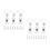 30Pcs Ps Sign Holder Clips Rotatable Label Display for Retail 5