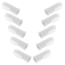 40 Pcs Pet Finger Toothbrushes Silicone For Dogs Oral Care