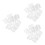 30Sets Clear Acrylic Box Lock Hasp High Transparency Mini Latch 5