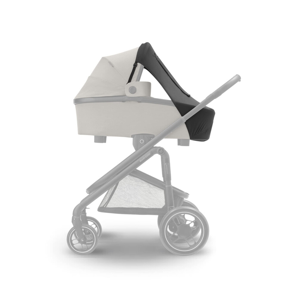 Maxi-Cosi Pram Sun Shade Cover, Compatible With Carrycots, Pushchairs And Baby Car Seats, Upf 50+ Protection, With Peek-A-Boo Window, Baby
