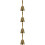 4 Pack Ringing Hand Bell Brass Handheld Decoration For Restaurant 8